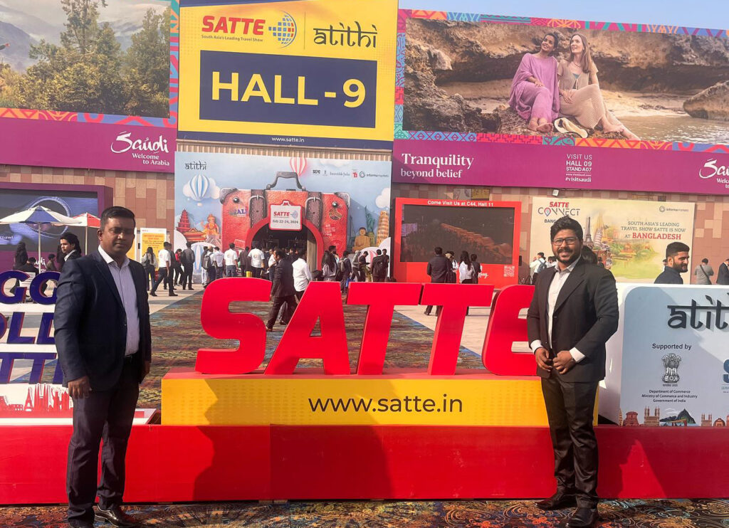 Oreta Travels SATTE South Asias Leading Travel and Tourism Exhibition