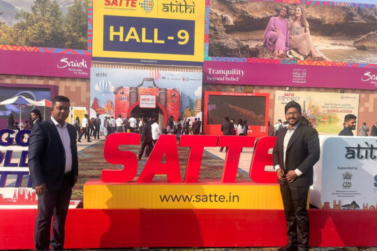 Oreta Travels SATTE South Asias Leading Travel and Tourism Exhibition