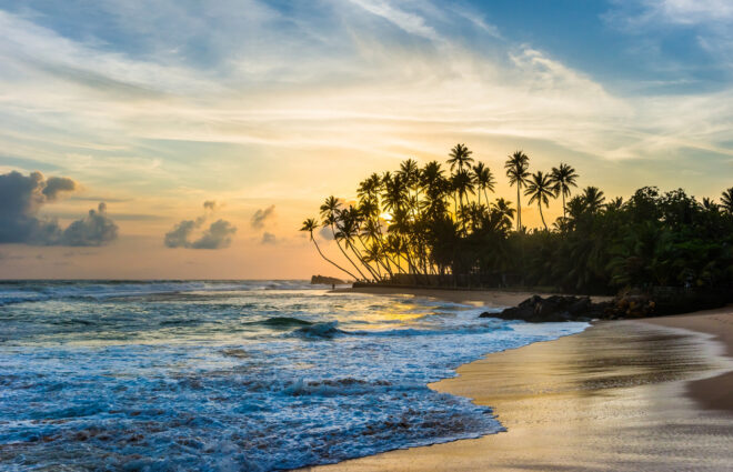 Unawatuna Beach Sri Lanka